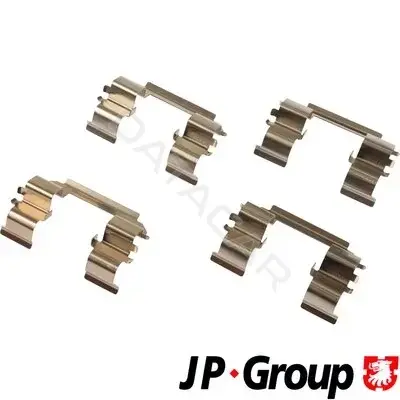 Ремкомплект тормозных колодок JP GROUP 6364002310