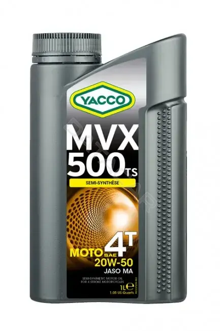 Масла для мотоциклов YACCO YACCO20W50MVX500TS4T/1