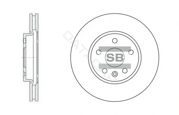 Тормозные диски Hi-Q SD3031