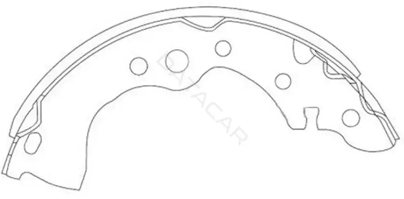 Барабанные колодки SB NAGAMOCHI BS22636