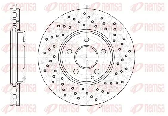 Тормозные диски REMSA 6943.10
