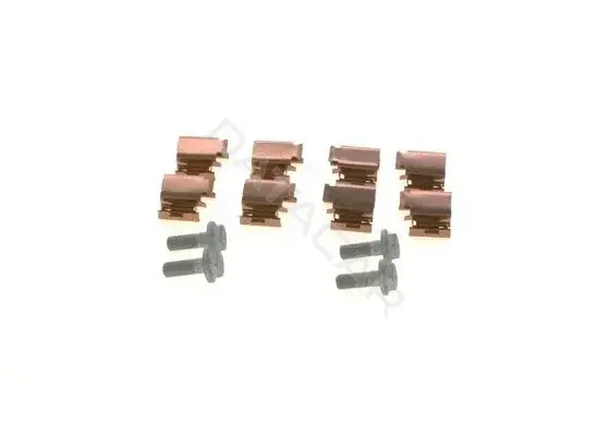 Ремкомплект тормозных колодок BOSCH 0204100745
