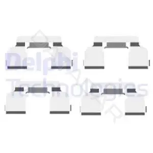 Ремкомплект тормозных колодок DELPHI LX0410