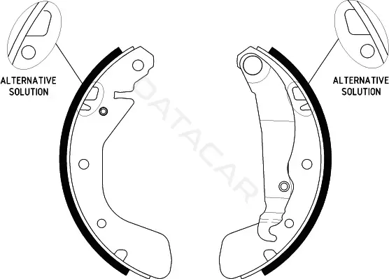 Барабанные колодки BEHR/HELLA/PAGID 8DB355002-471