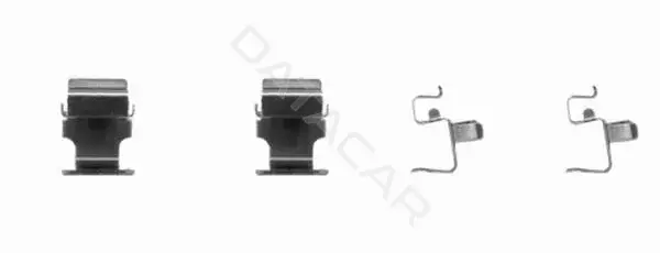 Ремкомплект тормозных колодок BEHR/HELLA/PAGID 8DZ355204-091