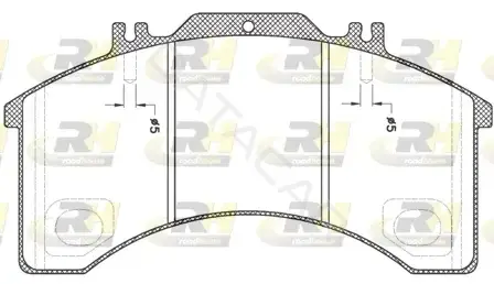 Тормозные колодки ROADHOUSE JSX2497.00