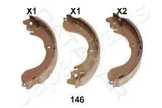 Барабанные колодки JAPANPARTS GF-146AF