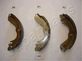 Барабанные колодки JAPANPARTS GF-587AF