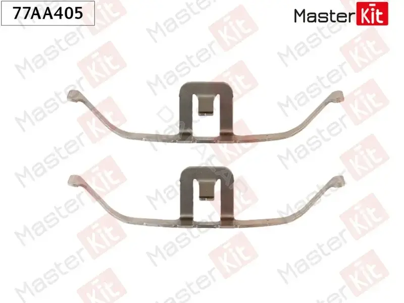 Ремкомплект тормозных колодок MASTERKIT 77AA405