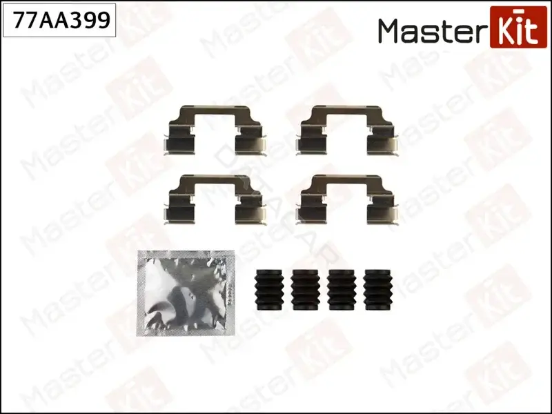 Ремкомплект тормозных колодок MASTERKIT 77AA399