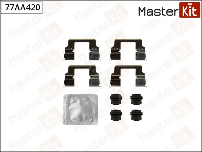 Ремкомплект тормозных колодок MASTERKIT 77AA420