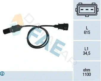 Датчик коленвала FAE 79005