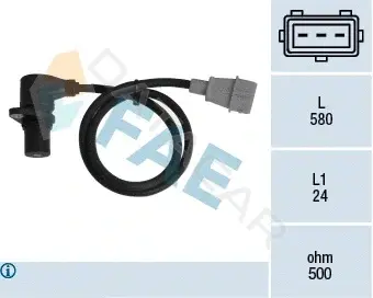 Датчик коленвала FAE 79010