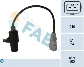 Датчик коленвала FAE 79047