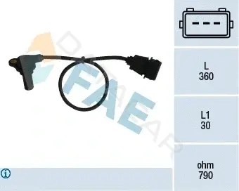 Датчик коленвала FAE 79061