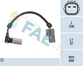 Датчик коленвала FAE 79085
