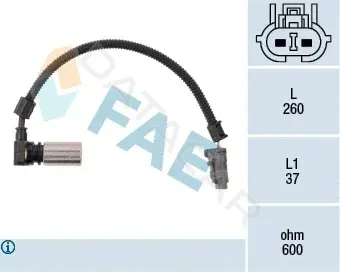Датчик коленвала FAE 79086
