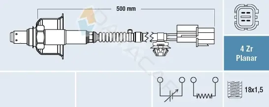 Лямбда-зонд FAE 77712