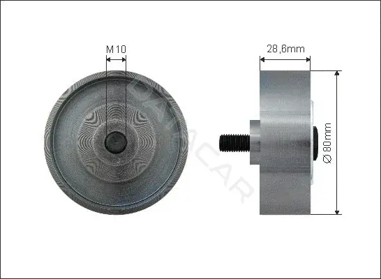 Натяжной ролик ГРМ CAFFARO 500419