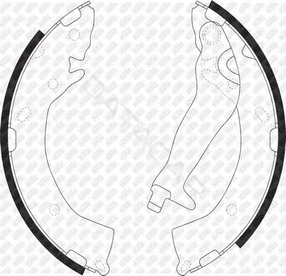 Барабанные колодки NiBK FN0609