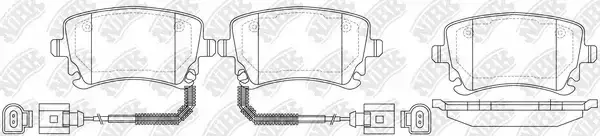 Тормозные колодки NiBK PN0330W