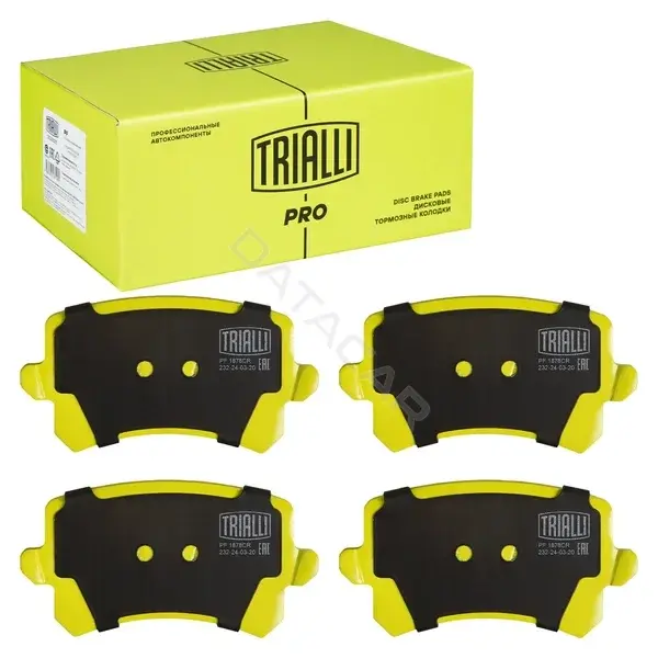 Тормозные колодки TRIALLI PF1878CR