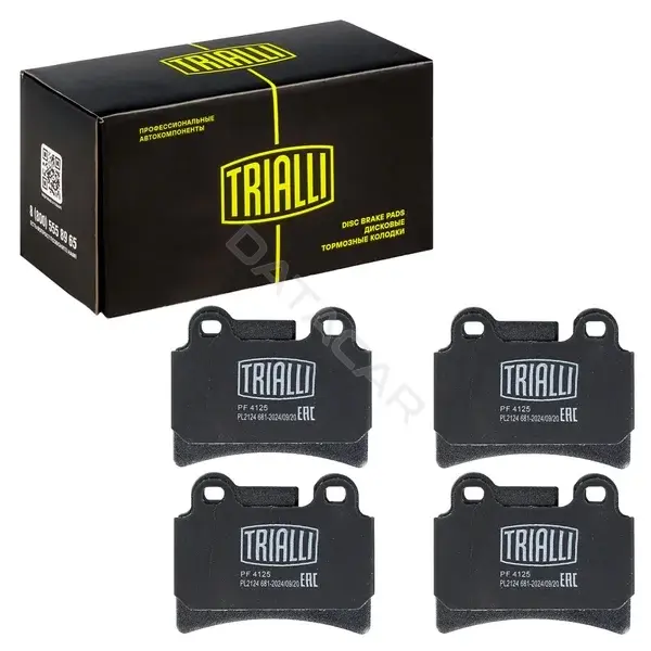 Тормозные колодки TRIALLI PF4125