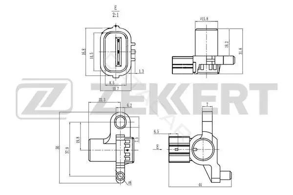 Датчик давления воздуха ZEKKERT SE-5026