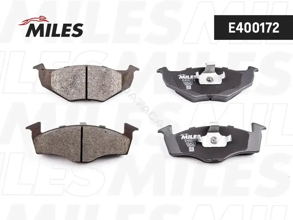 Тормозные колодки MILES E400172