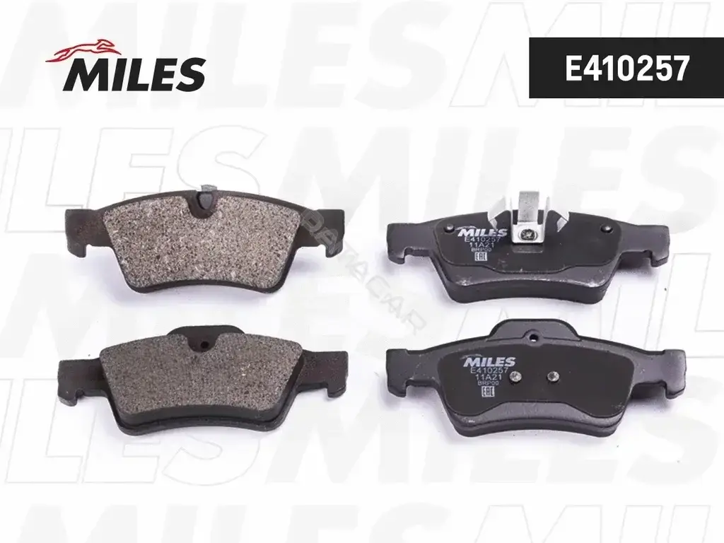 Тормозные колодки MILES E410257