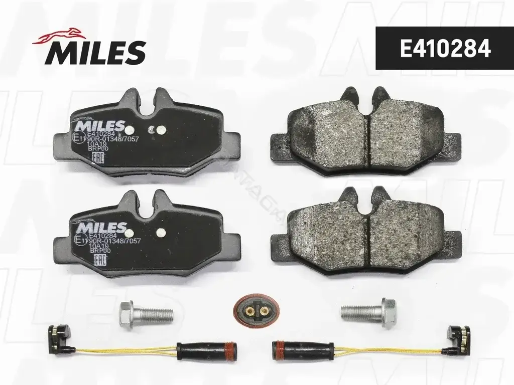 Тормозные колодки MILES E410284