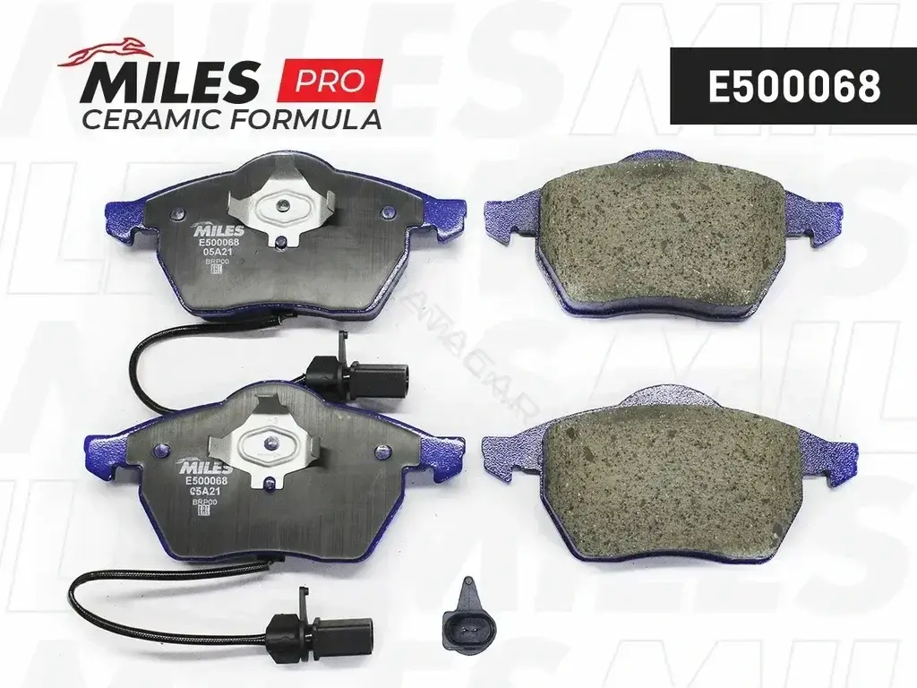 Тормозные колодки MILES E500068