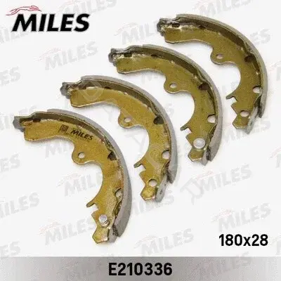 Барабанные колодки MILES E210336