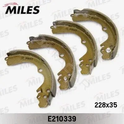 Барабанные колодки MILES E210339
