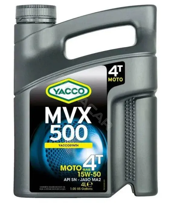Масла для мотоциклов YACCO YACCO15W50MVX5004T/4