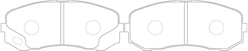 Тормозные колодки SB NAGAMOCHI BP23513