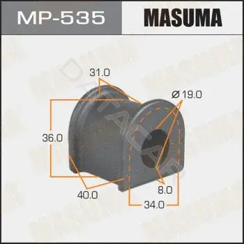 Втулки стабилизатора MASUMA MP-535