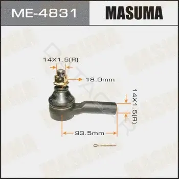 Рулевые наконечники MASUMA ME-4831