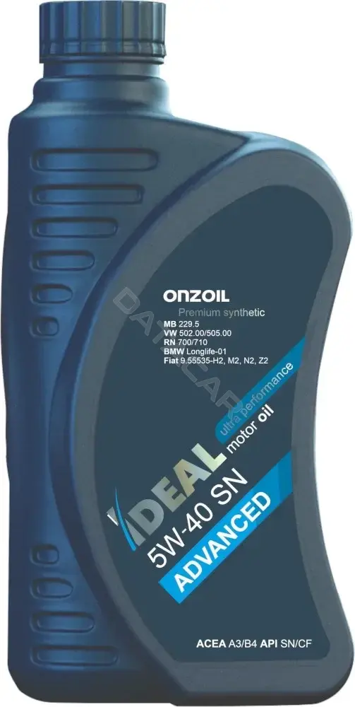 Масло моторное ONZOIL ONZOILIDEAL5W-40SN0,9L