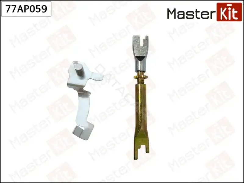 Ремкомплект тормозных колодок MASTERKIT 77AP059
