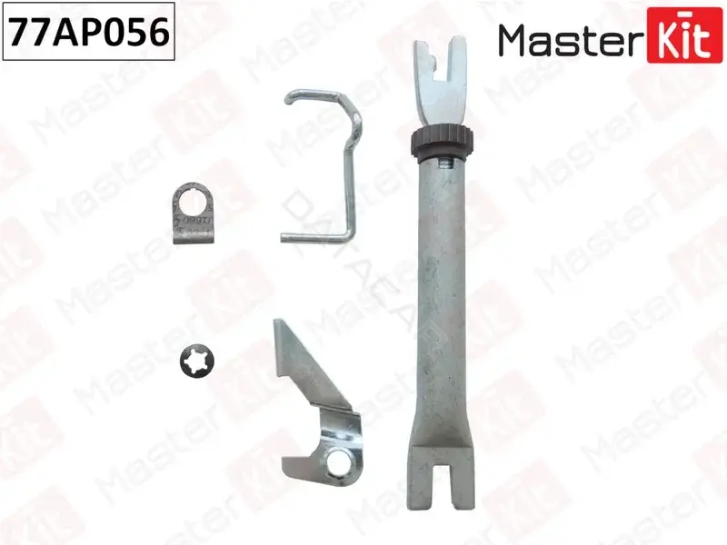 Ремкомплект тормозных колодок MASTERKIT 77AP056