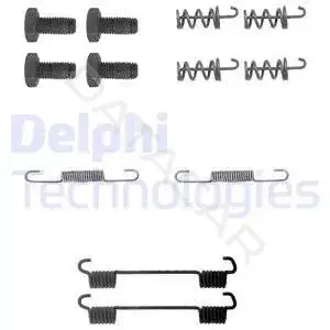 Ремкомплект тормозных колодок DELPHI LY1104