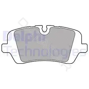 Тормозные колодки DELPHI LP2508