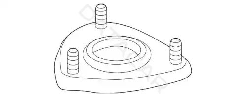 Подшипник ступицы MAZDA KD3534380C
