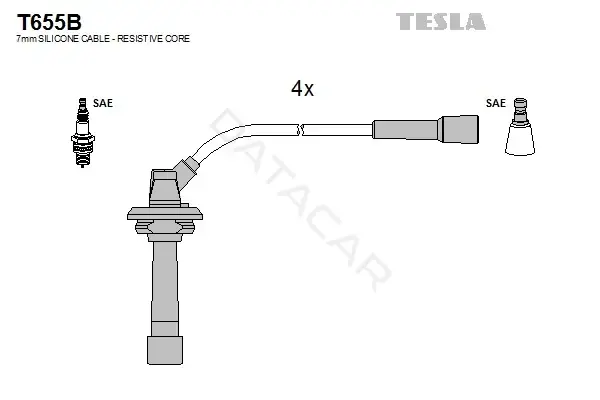 Высоковольтные провода TESLA T655B