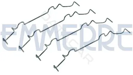 Ремкомплект тормозных колодок TECHNO BRAKE 960705