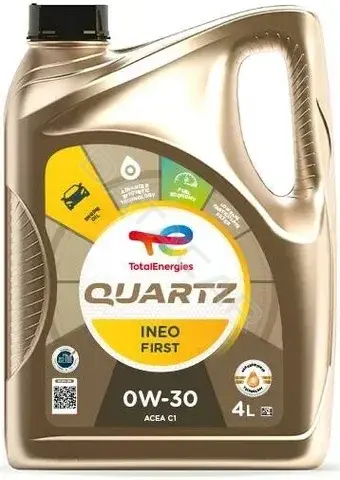 Масло моторное TOTAL TOTAL0W30QUARTZINEOFIRST/4