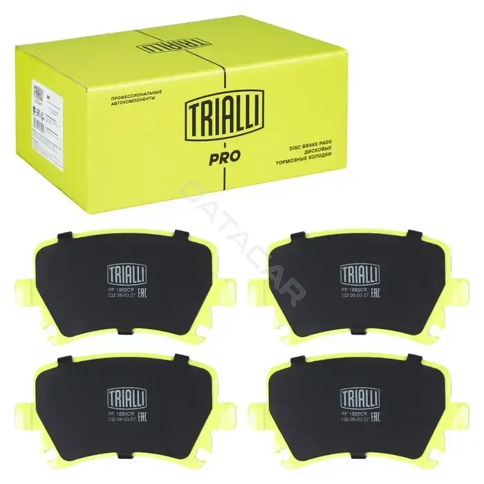 Тормозные колодки TRIALLI PF1880CR