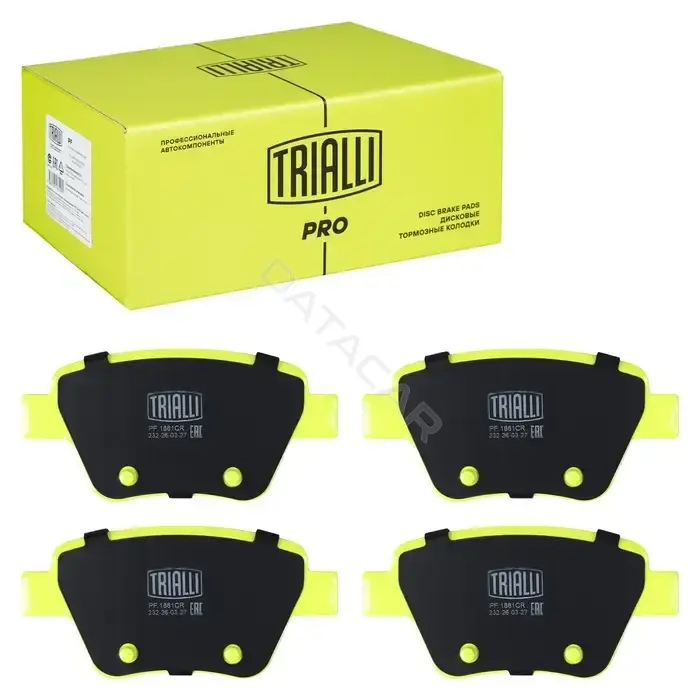 Тормозные колодки TRIALLI PF1881CR