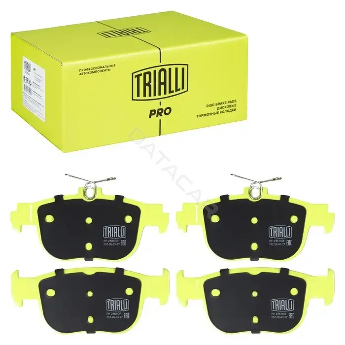 Тормозные колодки TRIALLI PF2361CR